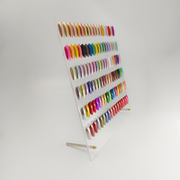 Poudre magique miroir OEM personnalisée 108 couleurs, super brillante, or titane, colorée, 0,4 g, effet miroir, poudre pour nail art DIY