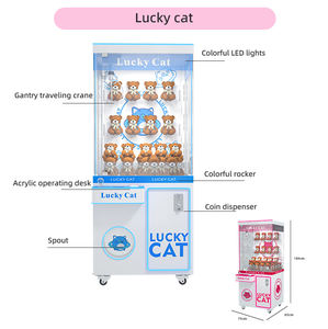 מרכז משחק שעשועים הטוב ביותר מטבע מכירות משחקים מופעל צעצועים למכירה בובה תופס ארקייד מנוף - Product Image 2