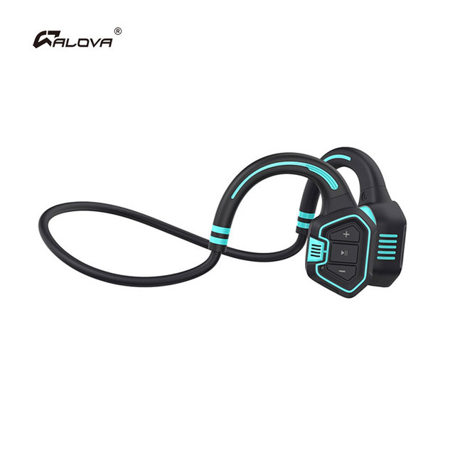 ALOVA Open Ear Sports Headphone BT 5.1 Smart Earphone Wireless Headset Bone Conduction Speakers for Bluetooth