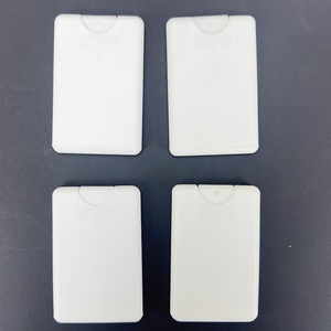 ขวดสเปรย์พลาสติกขนาดพกพา 35 มล. 40 มล. 45 มล. สำหรับใส่แอลกอฮอล์ น้ำหอม เจลล้างมือ รูปทรงบัตรเครดิต - Product Image 2