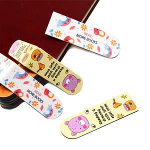 <span class=keywords><strong>Marque</strong></span>-pages en papier découpés sur mesure, style mignon, qualité exquise, designs variés, <span class=keywords><strong>aimant</strong></span> de réfrigérateur - Product Image 5