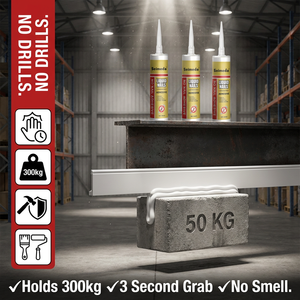 Colle liquide instantanée pour construction, <span class=keywords><strong>adhésif</strong></span> pour plinthes, moulures, panneaux WPC, collage rapide, sans solvant, scellement des joints - Product Image 1