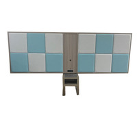 Tête de lit personnalisée pour lit Queen ou King, en MDF, rembourrée en bois, mobilier d'hôtel Hampton Inn