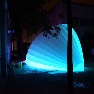 Installation artistique gonflable en forme de <span class=keywords><strong>coquillage</strong></span> illuminé, gonflable publicitaire pour la décoration commerciale et les lieux photo - Product Image 3