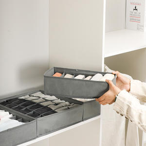 <span class=keywords><strong>NFS</strong></span> ชุดกล่องเก็บผ้านอนวูฟเวนสำหรับใช้ในชีวิตประจำวัน, กล่องเก็บผ้าสำหรับใส่บราถุงเท้าหมอนอิง - Product Image 3