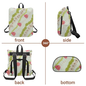 Mochila Impermeable <span class=keywords><strong>de</strong></span> Gran Capacidad, Portátil y Elegante con Estampado Completo, Cierre <span class=keywords><strong>de</strong></span> Cremallera, para Adultos y Adolescentes, Diseño Tapa <span class=keywords><strong>de</strong></span> las Islas del Pacífico, MOQ=1 - Product Image 1