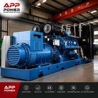 Groupe électrogène diesel silencieux 100 kW 125 kVA, modèle 78, démarrage électrique 24 V CC, démarrage automatique, refroidissement par eau, châssis ouvert