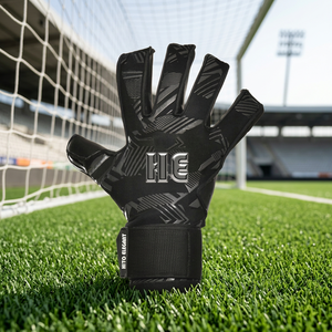Nouveau design, vente chaude, gants de gardien de but en cuir de haute qualité, à doigts entiers, antidérapants, respirants, ajustement confortable, sangle de poignet réglable - Product Image 4