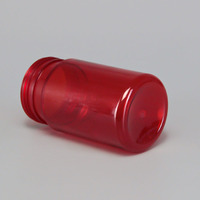 Impression de logo personnalisé, pots de stockage de médicaments en plastique PET pharmaceutique de 300 ml