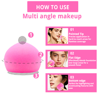 Éponge de maquillage en forme de champignon ultra douce, sans latex, avec logo personnalisé, marque exclusive, JLY Holesale