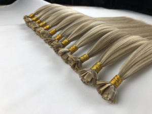 Cabello con Punta Plana al por Mayor, 100% Cabello Humano con Cutícula Completa, la Mejor Calidad Directo de Fábrica - Product Image 2
