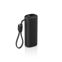 Power Bank Ultra Portabel Grosir 2026, Hadiah, 10000mAh, Pengisian Cepat PD 22.5W dengan Kabel Tipe-C Terintegrasi, Layar LCD Digital, OEM