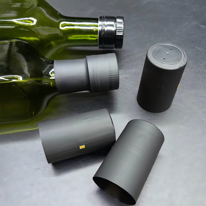 Tùy chỉnh vòng PVC chai nhựa Nhiệt co lại Mũ con dấu viên nang cho dầu ô liu chai rượu vang - Product Image 4