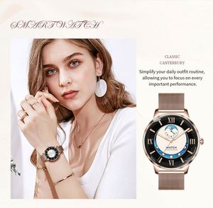 Reloj Inteligente HK38 AMOLED de 1.19 Pulgadas para Mujer, con Monitor de Frecuencia Cardíaca, Asistente de Voz, Monitor de SpO2, Rastreador de Actividad Física, para Hombre y Mujer, OEM 2026 - Product Image 3