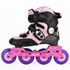 Patins à roulettes 4 roues noir professionnel patinage à roulettes chaussure d'équitation qui se transforme en patins à roulettes chaussures de skating pat - Product Image 5