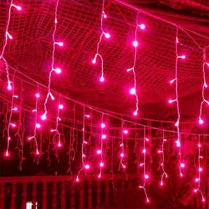 Guirlandes lumineuses LED YN en forme de glaçons 24V avec prise électrique mâle/femelle, 8 modes pour la décoration de mariages, fêtes et jardins - Product Image 2