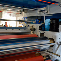 Machine à plastifier MDF innovante et durable Machine à plastifier la colle PUR par extrusion de film coulé de panneau de bois PVC