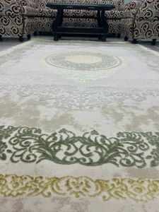 Alfombra de Seda Moderna Premium Anudada a Mano, Alfombra de Diseño Antideslizante Hecha a Mano para Sala de Estar, Dormitorio, Comedor y Uso en Hoteles - Product Image 2
