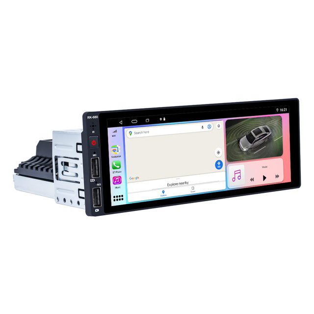 6.9 Inch Reproductor De Pantalla Android Car Stereo Electronic Multimedia Doble USB With 4G DSP 8Core