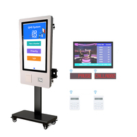 Écran tactile infrarouge de 17 pouces Banque/hôpital/clinique numérique Appel électronique Distributeur de billets Machine Système de gestion de file d'attente