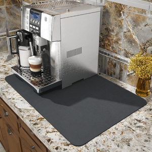 Detachable 24x16 Inch <b>Silicone</b> Kitchen <b>Mat</b> Non Slip Dish Drying Table Pad Coffee Tamper Holder Machine <b>Mat</b> Kitchen Bar Accessori - Product Image 2