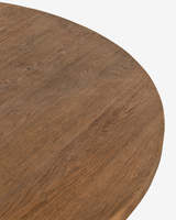 Table basse ronde minimaliste de luxe moderne, style Wabi-sabi, en bois, fabriquée à la main, avec pieds surélevés robustes, meubles de salon