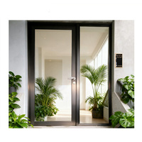 Ventana Corredera Horizontal de Aluminio de Triple Vía con Malla Antimosquitos de Acero Inoxidable para Seguridad en Exteriores, Sala de Estar y Apartamento