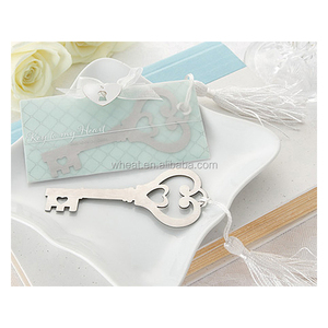 Llave de mi corazón: Marcador de libros con forma de corazón - Product Image 1