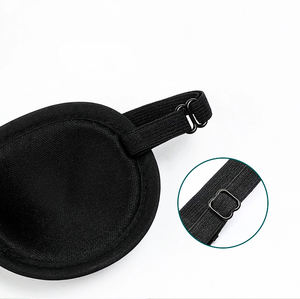 حرير للأطفال لحماية الضوء وتصحيح الحول أحادي العين ، أسود ، قطعة واحدة - Product Image 2