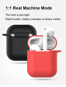 Nuova Custodia Alla Moda per <span class=keywords><strong>AirPods</strong></span> 2, Design Ecologico in Silicone e Alluminio, Antiurto, Impermeabile, Antipolvere, Antiscivolo, Replica 1:1 - Product Image 3