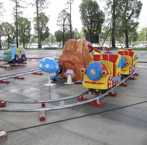 <span class=keywords><strong>Kiddie</strong></span> Vui Chơi Giải Trí Trẻ Em Đi Xe Trên Xe Lửa Pin Đặt Đường Ray - Product Image 2