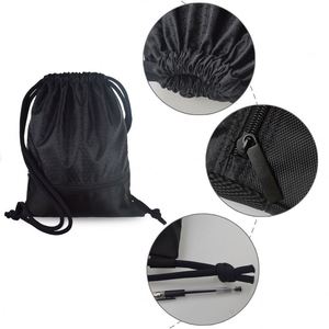 Sac à dos à cordon en polyester et nylon imperméable, motif camouflage tendance, vente en gros, promotionnel, personnalisé pour enfants, 20-38L - Product Image 4