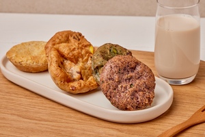 Mochi coréen traditionnel au goût d'armoise, gâteau de riz glutineux cuit au four, 700g, emballage individuel en sachet, carton d'expédition, surgelé - Product Image 3