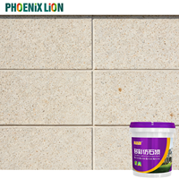 Peinture à texture pierre pour murs extérieurs, effet pierre véritable, à base d'eau, écologique, imperméable, fourniture directe d'usine OEM