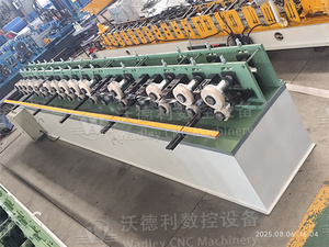 Single Sided No Cutting <b>Shutter</b> Door Bottom Panel <b>Roll</b> Forming Machine Door Frame Making Machine - Product Image 5