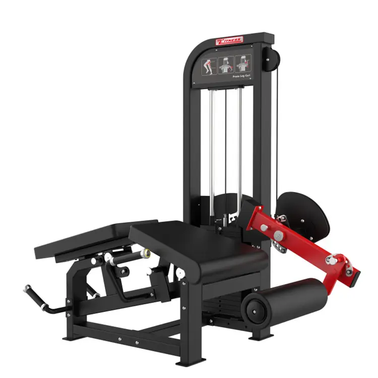 Commercial Gym Equipment Pin Loaded Selection Strength Training Horizontal Prone Leg Curl/ Seated Leg Extension Machine