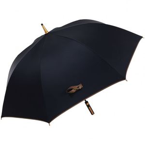Parapluie de golf professionnel pour homme, double usage, manche long, noir, design droit, pour jours ensoleillés et pluvieux, renforcé, pour adultes, idéal pour les voyages - Product Image 5