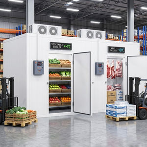 Chambre froide et congélateur à économie d'énergie pour légumes et fruits, viande de bœuf, concombre de mer, refroidisseur de légumes - Product Image 1