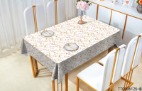 Nappe rectangulaire en PVC imperméable et anti-taches, motif floral lavande, en rouleau, pour cuisine, salle à manger, pique-nique, fête, décoration