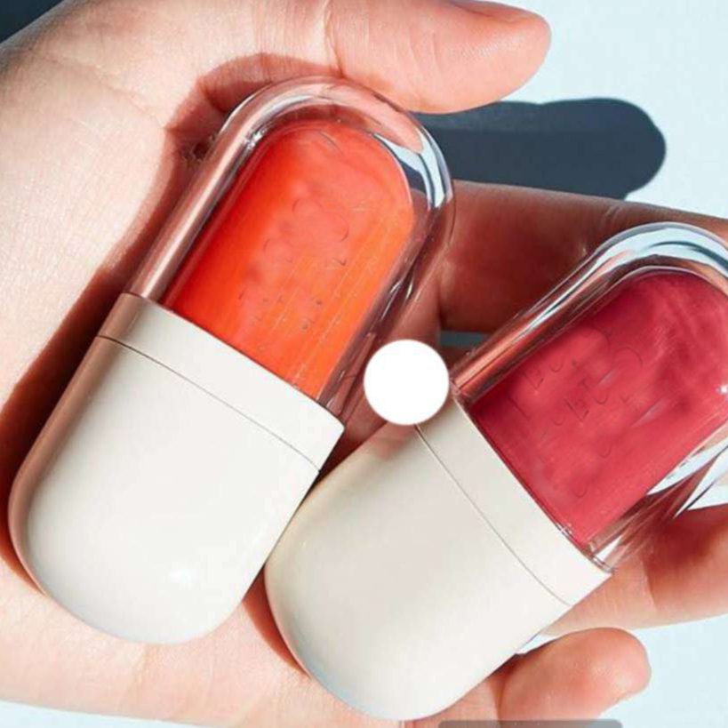 6,7 мл Капсульная форма, оптовая продажа, пустой блеск для губ, тюбик для помады, косметическая упаковка