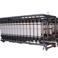 Module de filtration UF en PVDF à membrane à fibres creuses de type colonne pour le traitement des eaux industrielles