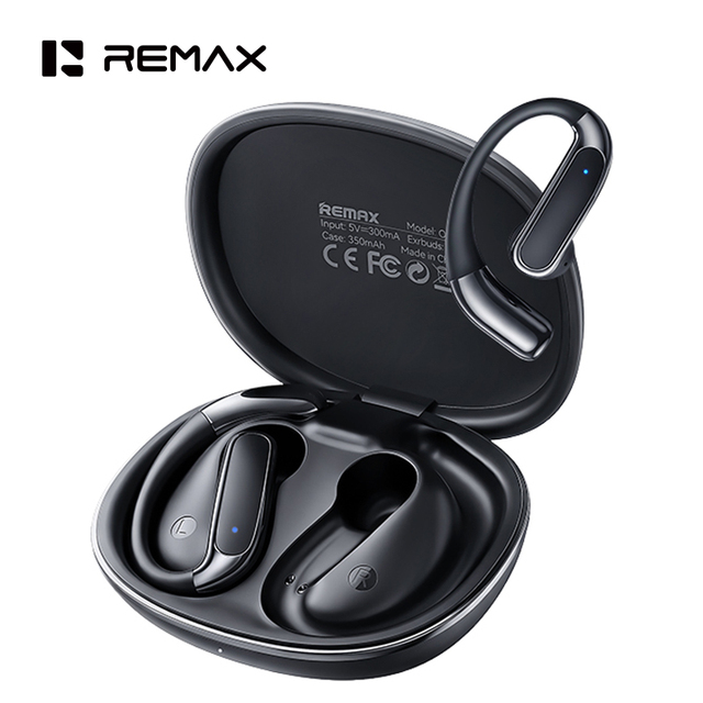 REMAX OWS-17 Open Ear Wireless Earphones Comfortable 22H Wireless Earbuds Bluetooth Headphones with Ear Hook for Sports Gaming