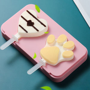 Forma de Silicone para Sorvete e Picolé Ecológica com Tampa Inovadora - Utensílio de Cozinha Doméstica Mais Vendido - Product Image 6