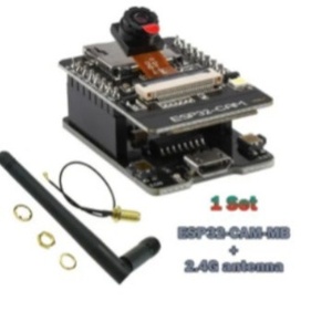 Carte de développement ESP32 <span class=keywords><strong>CAM</strong></span> <span class=keywords><strong>MB</strong></span> avec téléchargeur USB et WiFi pour applications IoT 5V, module <span class=keywords><strong>cam</strong></span>éra série OV - Product Image 2