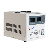Stabilisateur de tension AC 220V 2% SVC-3KVA monophasé, entrée 150V-260V, AVR en cuivre, écran tactile, haute efficacité pour zones difficiles