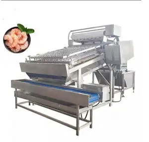 Shrimp meat skin separator and grading machine shrimp peeling machine Pawns separating equipment Shrimp peeler