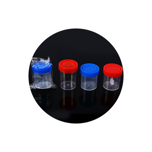 Vaso desechable para orina Wande Guanglian de 40 ml con tapa de rosca, vaso para recolección de muestras médicas para orina, heces y mucosidad. - Product Image 1