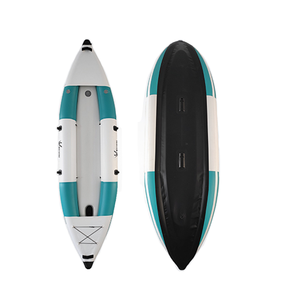 Kayak Inflable de PVC con Asiento para 2 Personas, Modelo KY-390, con Logotipo Personalizado OEM de Fábrica Directa de Weihai, para Kayak y Pesca - Product Image 1
