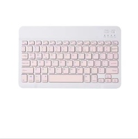 Ensemble clavier et souris ergonomiques sans fil pour tablettes iPad et téléphones mobiles - En stock
