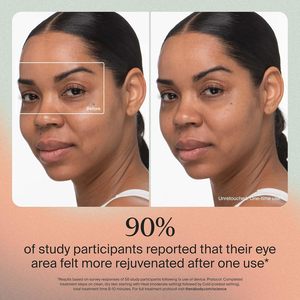 Therabody TheraFace Appareil de massage facial anti-poches à chaud et froid, outil de beauté en alliage de <span class=keywords><strong>chrome</strong></span>, rouleau facial, masseur pour les yeux, cernes - Product Image 3